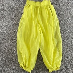 FP Movement by Free People Neon Yellow Joggers